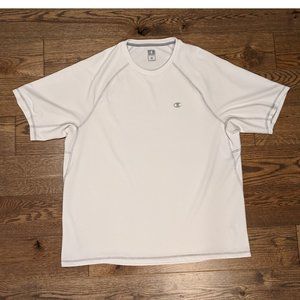 Champion Athletic Short Sleeve Shirt White Medium